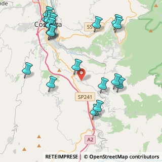 Mappa SS 178, 87100 Cosenza CS, Italia (5.7225)