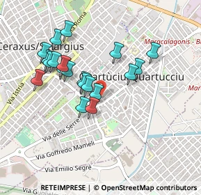 Mappa Via IV Novembre, 09044 Quartucciu CA, Italia (0.456)