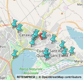 Mappa Via IV Novembre, 09044 Quartucciu CA, Italia (1.98615)