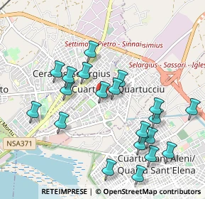 Mappa Via IV Novembre, 09044 Quartucciu CA, Italia (1.145)