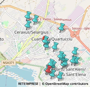 Mappa Via IV Novembre, 09044 Quartucciu CA, Italia (1.235)