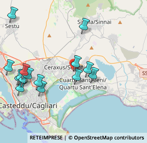 Mappa Via IV Novembre, 09044 Quartucciu CA, Italia (5.038)