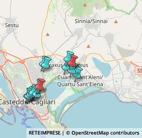 Mappa Via IV Novembre, 09044 Quartucciu CA, Italia (4.018)