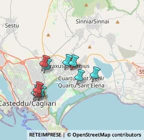 Mappa Via IV Novembre, 09044 Quartucciu CA, Italia (3.67091)