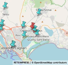 Mappa Via IV Novembre, 09044 Quartucciu CA, Italia (4.83364)