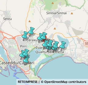 Mappa Via IV Novembre, 09044 Quartucciu CA, Italia (2.98077)
