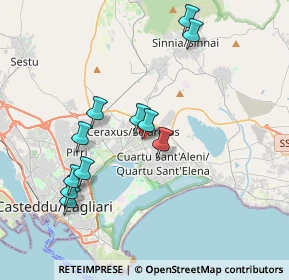 Mappa Via IV Novembre, 09044 Quartucciu CA, Italia (4.09455)