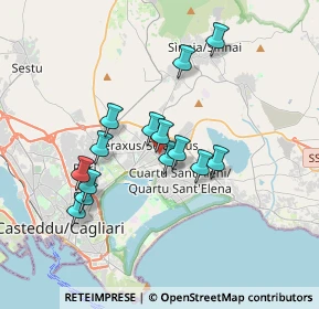 Mappa Via IV Novembre, 09044 Quartucciu CA, Italia (3.32143)