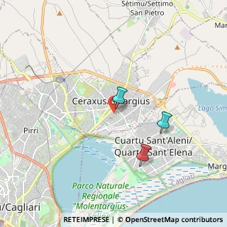 Mappa Via G. di Vittorio, 09047 Selargius CA, Italia (1.61667)