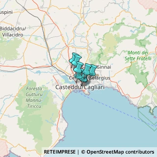 Mappa Via Niccolò Machiavelli, 09047 Selargius CA, Italia (16.685)