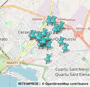Mappa Via Carlo Rosselli, 09044 Quartucciu CA, Italia (0.5445)
