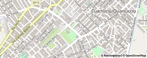 Mappa Quartucciu