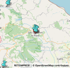 Mappa Via A.Gramsci, 87055 San Giovanni in Fiore CS, Italia (28.6225)