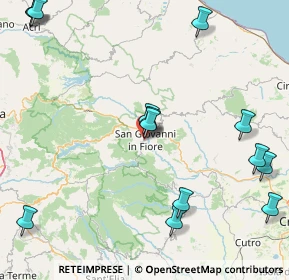 Mappa Via A.Gramsci, 87055 San Giovanni in Fiore CS, Italia (24.09357)