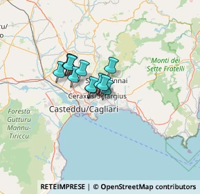 Mappa Via Neghelli, 09044 Quartucciu CA, Italia (8.26231)