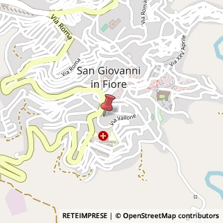 Mappa 39 Via Turati, San Giovanni In Fiore, CS 87055, 87055 San Giovanni in Fiore CS, Italia, 87055 San Giovanni in Fiore, Cosenza (Calabria)