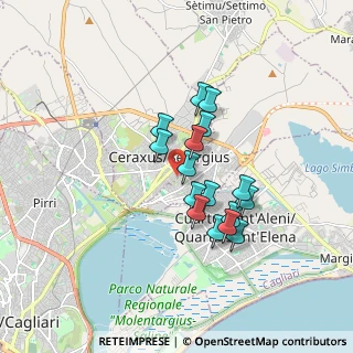 Mappa Via Bruno Buozzi, 09047 Selargius CA, Italia (1.4725)