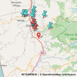 Mappa Contrada albicello, 87100 Donnici Inferiore CS, Italia (8.93714)