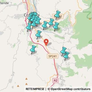 Mappa Contrada albicello, 87100 Donnici Inferiore CS, Italia (4.746)