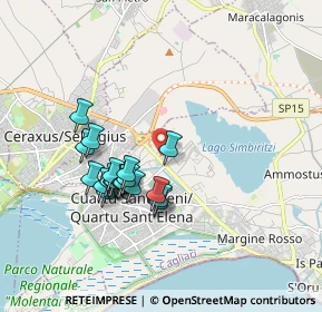 Mappa Via A. Orru, 09045 Quartu Sant'Elena CA, Italia (1.726)