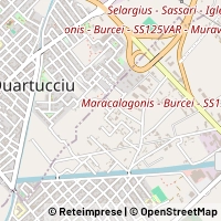 Karte Quartu Sant'Elena