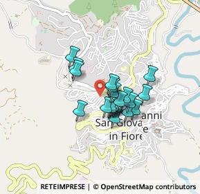 Mappa Via Zanella, 87055 San Giovanni in Fiore CS, Italia (0.3045)