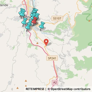 Mappa Cosenza, 87100 Donnici Inferiore CS, Italia (5.76143)