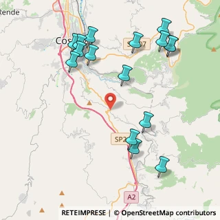 Mappa Cosenza, 87100 Donnici Inferiore CS, Italia (5.29625)