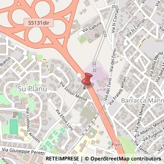 Mappa Via Montanaru, 1/3, 09047 Selargius, Cagliari (Sardegna)