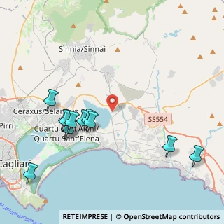 Mappa Strada Vicinale Su Mori De Su Sali, 09045 Quartu Sant'Elena CA, Italia (5.03333)