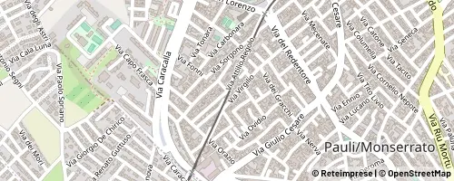 Mappa Monserrato