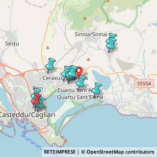 Mappa Via Nulvi, 09044 Quartucciu CA, Italia (3.81077)