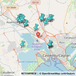 Mappa Aeroporto di Cagliari-Elmas, 09100 Elmas CA, Italia (4.723)