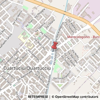 Mappa Via Domusnovas, 6, 09044 Quartucciu, Cagliari (Sardegna)
