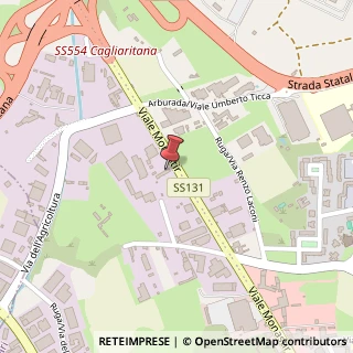 Mappa Viale Monastir, Km 5, 09122 Cagliari, Cagliari (Sardegna)