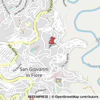 Mappa Via Roma, 145, 87055 San Giovanni in Fiore, Cosenza (Calabria)