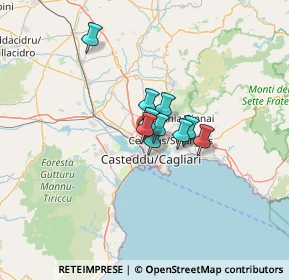 Mappa Piazza degli Sforza, 09121 Cagliari CA, Italia (13.78636)