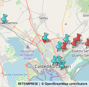 Mappa Piazza degli Sforza, 09121 Cagliari CA, Italia (4.99636)