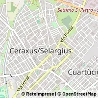 Mapa Selargius