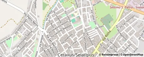 Mappa Selargius