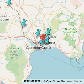 Mappa Via Fortunato Venanzio, 09042 Monserrato CA, Italia (26.79636)