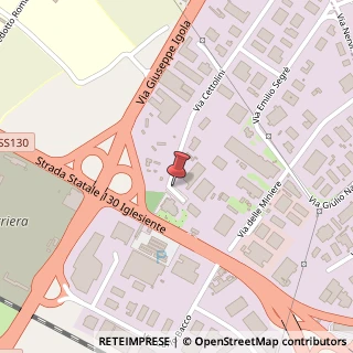 Mappa Via Cettolini, 1, 09030 Elmas, Cagliari (Sardegna)