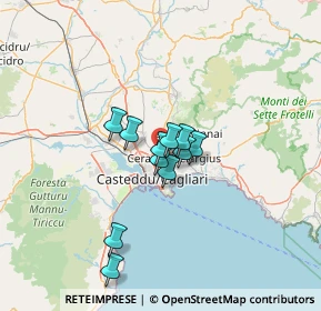Mappa Via dell'Argine, 09042 Monserrato CA, Italia (9.51364)