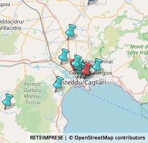 Mappa Via Natta, 09030 Elmas CA, Italia (15.61571)