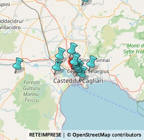 Mappa Via Natta, 09030 Elmas CA, Italia (13.46462)