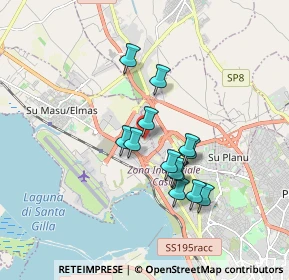 Mappa Via Natta, 09030 Elmas CA, Italia (1.54077)
