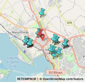 Mappa Via Natta, 09030 Elmas CA, Italia (1.6755)