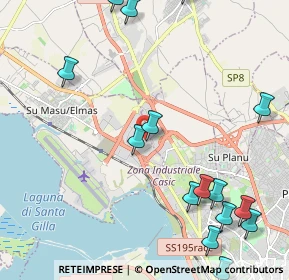 Mappa Via Natta, 09030 Elmas CA, Italia (3.30778)