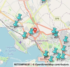 Mappa Via Natta, 09030 Elmas CA, Italia (3.34833)