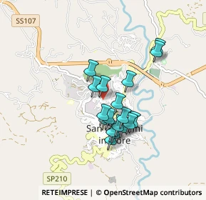 Mappa Via Etna, 87055 San Giovanni in Fiore CS, Italia (0.73333)